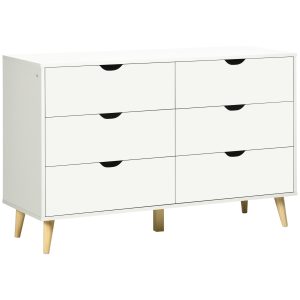 Cómoda Estilo Moderno Anti-Tombo 120x40x76 cm