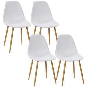 Conjunto de 4 Cadeiras de Sala de Esta 45x52x85