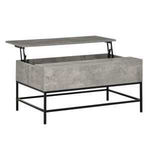 Mesa de Centro Elevável  com Armazenamento  90x60